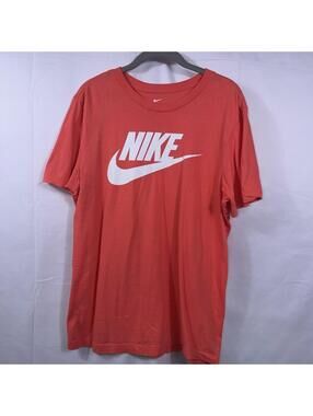 Nike The Nike Tee Coral Logo Graphic T-Shirt Size Small